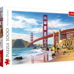 Puzzle 1000 pièces : Pont du Golden Gate, San Francisco, USA - Trefl