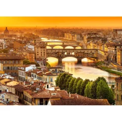 Puzzle 1000 pièces : Ponts de Florence - Castorland