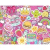 Puzzle 150 pièces : Pop, Fun & Stickers - Nathan