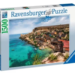 Puzzle 1500 pièces : Popeye Village, Malte - Ravensburger