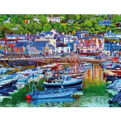 Puzzle 1000 pièces : Port de Lyme Regis - Gibsons