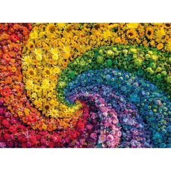Puzzle 1000 pièces + poster : Colorboom : Tourbillon - Clementoni