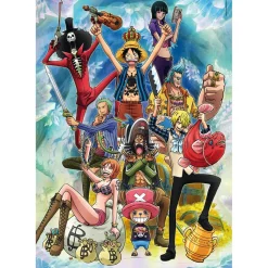 Puzzle 1000 pièces + poster : One Piece - Clementoni