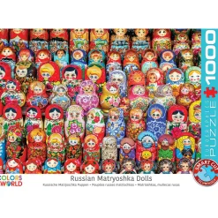Puzzle 1000 pièces : Poupées russes matriochkas - Eurographics