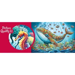 Puzzle 1000 pièces : Princesse des baleines - CherryPazzi