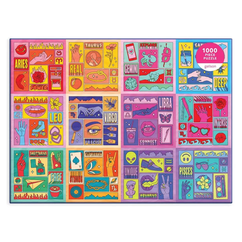 Puzzle 1000 pièces : Puissance du zodiaque - Galison