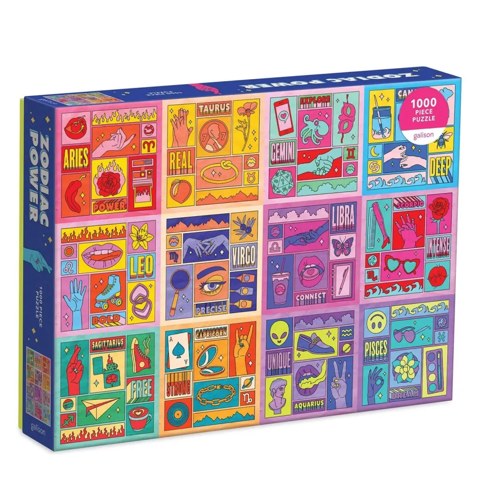 Puzzle 1000 pièces : Puissance du zodiaque - Galison