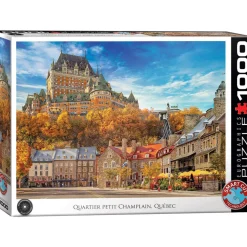 Puzzle 1000 pièces : Quartier Petit Champlain - Eurographics