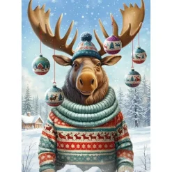 Puzzle 500 pièces : Que l'élan soit amoureux - CherryPazzi