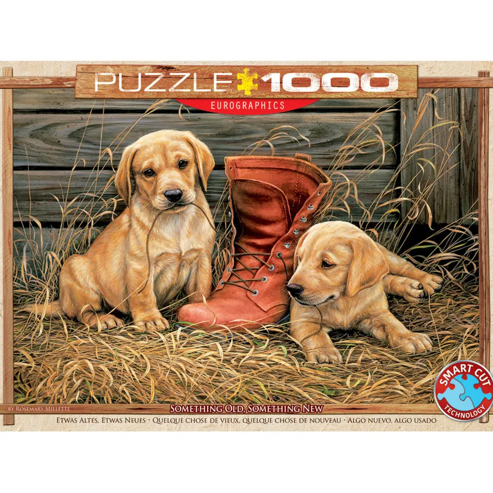 Puzzle 1000 pièces : Quelque chose de vieux, quelque chose de nouveau - Eurographics