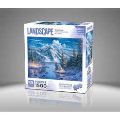 Puzzle 1500 pièces : Réconfort hivernal - Ks Games