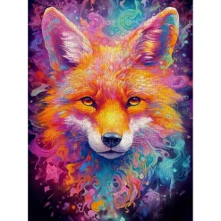 Puzzle 1000 pièces : Renard Ardent - EnjoyPuzzle