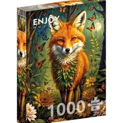 Puzzle 1000 Pièces : Renard Enchanté - EnjoyPuzzle