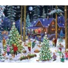 Puzzle 1000 pièces : Retraite de Noël - Vermont Christmas Company