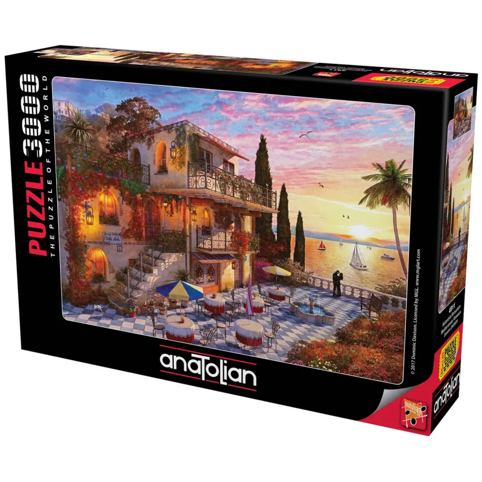 Puzzle 3000 pièces : Romance méditerranéenne - Anatolian