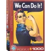 Puzzle 1000 pièces : Rosie the riveter, Howard Miller - Eurographics