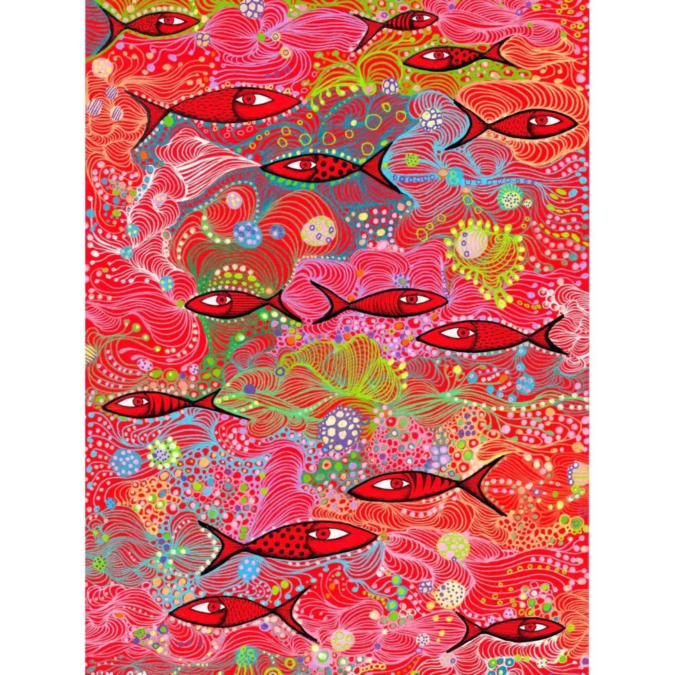 Puzzle 1500 pièces : Rouge Profond - EnjoyPuzzle