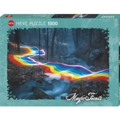 Puzzle 1000 pièces : Route arc-en-ciel - Heye