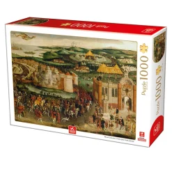 Puzzle 1000 pièces : Royal Collection : Camp du Drap D'Or - DToys