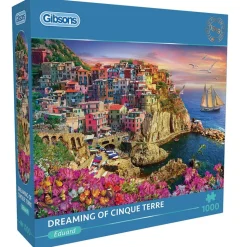 Puzzle 1000 pièces : Rêve des Cinque Terre - Gibsons