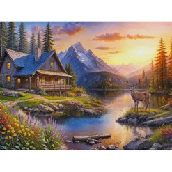 Puzzle 1000 pièces : Rêves de Montagne - CherryPazzi