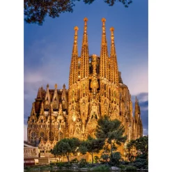 Puzzle 1000 pièces : Sagrada Familia - Educa