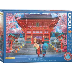 Puzzle 1000 pièces : Sakura au printemps - Eurographics