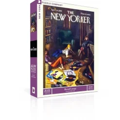 Puzzle 500 pièces : Salon de disques - New York Puzzle Company