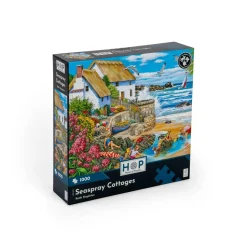 Puzzle 1000 pièces : Seaspray Cottages - The House Of Puzzle
