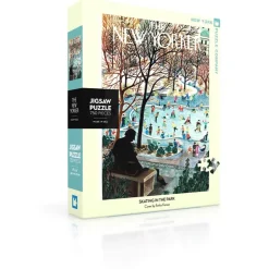 Puzzle 750 pièces : Skating in the Park - New York Puzzle Company