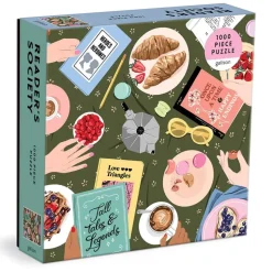 Puzzle 1000 pièces : Société de lecteurs - Galison