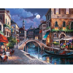 Puzzle 1000 pièces : Soirée à Venise - Anatolian