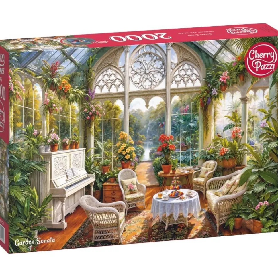 Puzzle 2000 pièces : Sonate du jardin - CherryPazzi