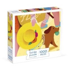 Puzzle 1000 pièces : Sortie à La Plage - Janod