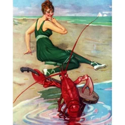 Puzzle 750 pièces : sérénade autour du homard - New York Puzzle Company