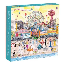 Puzzle 500 pièces : Summer at the Amusement Park par Michael Storrings - Galison