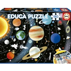 Puzzle 150 pièces : Système solaire - Educa