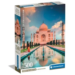 Puzzle 1500 pièces : Taj Mahal - Clementoni