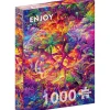 Puzzle 1000 Pièces : Tapisserie de la Jungle - EnjoyPuzzle