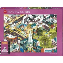 Puzzle 1000 pièces : Tarantino Films - Heye