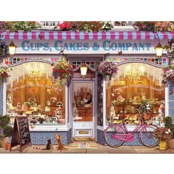 Puzzle 1000 pièces : Tasses, gâteaux et compagnie - Eurographics