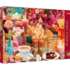 Puzzle 1000 pièces : Tea Time : Tout est beau - Trefl