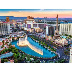 Puzzle 1000 pièces : Technologie Unlimited Fit : Las Vegas, Nevada, USA - Trefl Prime