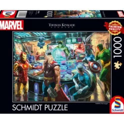 Puzzle 1000 pièces : The Avengers - Thomas Kinkade - Schmidt