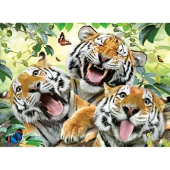 Puzzle 260 pièces : Tigre, Selfie - Anatolian