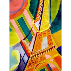 Puzzle 500 pièces : Tour Eiffel - Robert Delaunay - Sentosphère