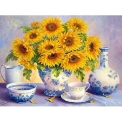 Puzzle 500 pièces : Tournesols - Trefl