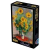 Puzzle 1000 pièces : Tournesols, Claude Monet - DToys