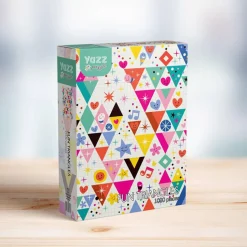 Puzzle 1000 pièces : Triangles amusants - Yazz puzzle