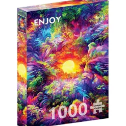 Puzzle 1000 Pièces : Tropique arc-en-ciel - EnjoyPuzzle